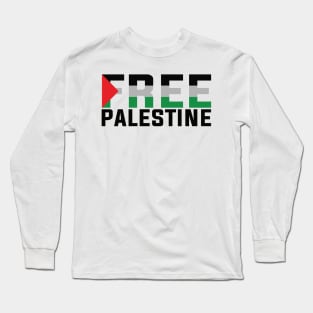 Free Palestine Long Sleeve T-Shirt